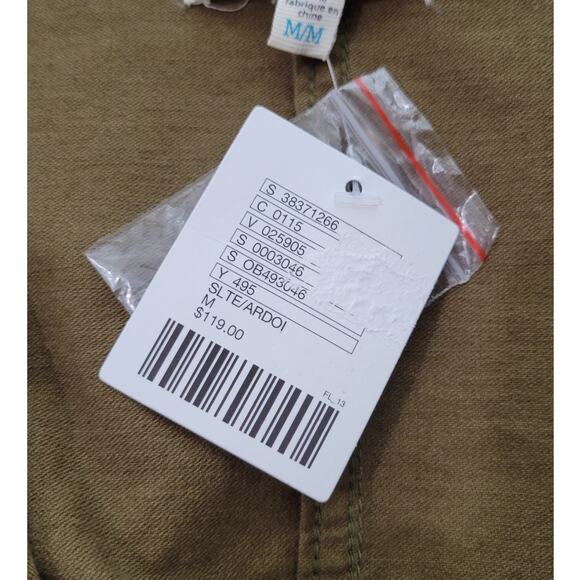 Silence + Noise UO Green Utility Jacket NEW Women's Medium - Picture 9 of 11